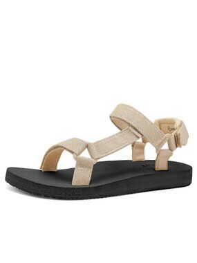 Muboliy Size 8 Sandals Arch Support Yoga Mat Insole EVA Adjustable Straps